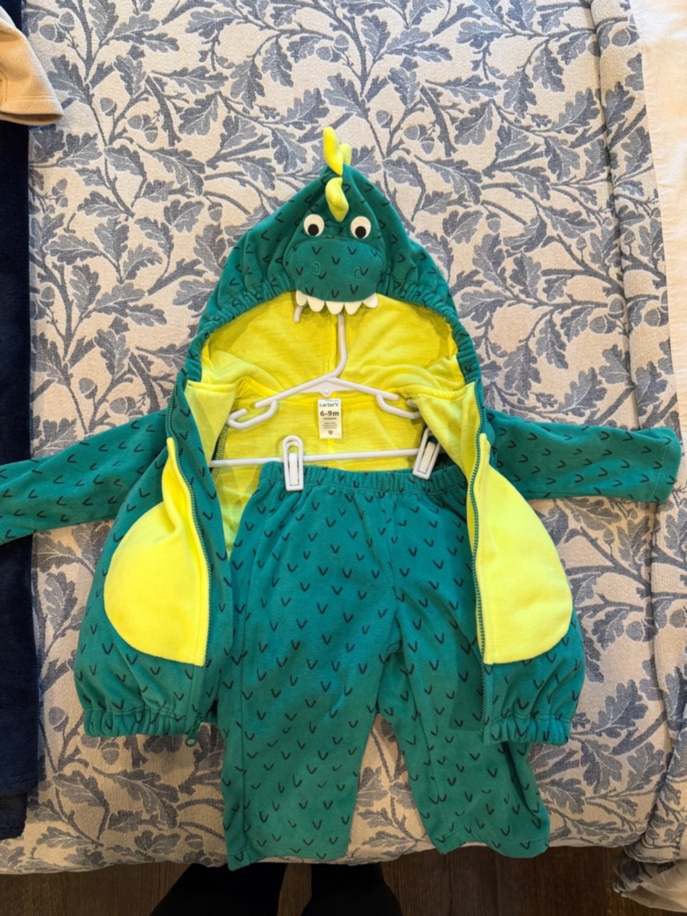 Carter's Dino Hooded Costume Set